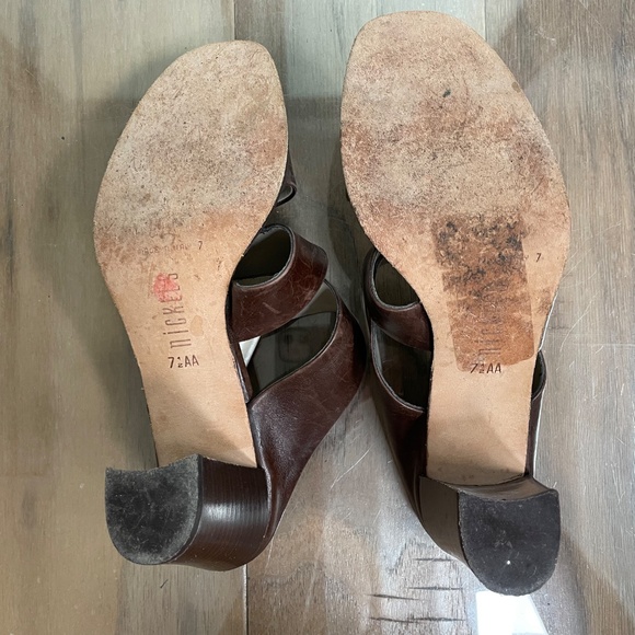 Excellent Condition Leather Mule Heels - Picture 8 of 8